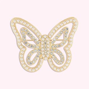 Stoney Clover Lane Butterfly Brooch